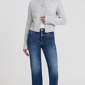 Express Women's Straight Leg Blue Jeans